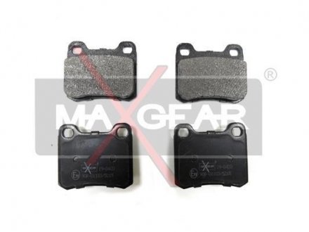 Тормозные колодки, дисковый тормоз (набор) MAXGEAR 190403