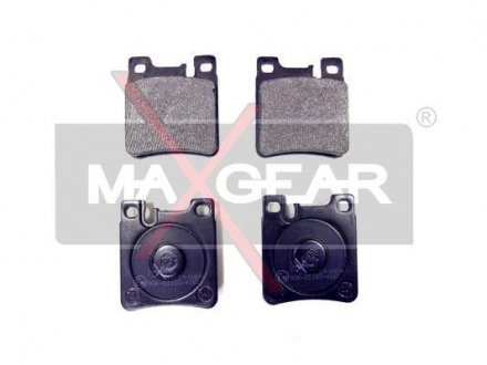 Тормозные колодки, дисковый тормоз (набор) MAXGEAR 190404