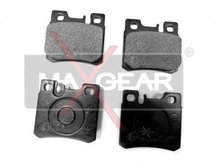 Тормозные колодки, дисковый тормоз (набор) MAXGEAR 190406