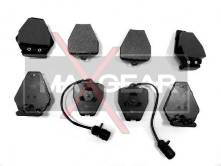 Тормозные колодки, дисковый тормоз (набор) MAXGEAR 190407