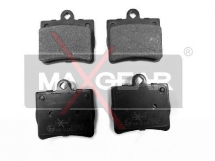 Тормозные колодки, дисковый тормоз (набор) MAXGEAR 190411