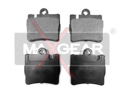 Тормозные колодки, дисковый тормоз (набор) MAXGEAR 190416