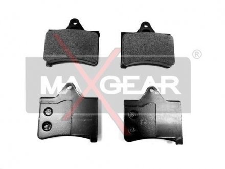 Тормозные колодки, дисковый тормоз (набор) MAXGEAR 190418
