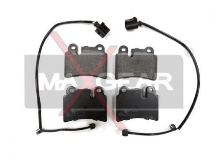 Тормозные колодки, дисковый тормоз (набор) MAXGEAR 190422