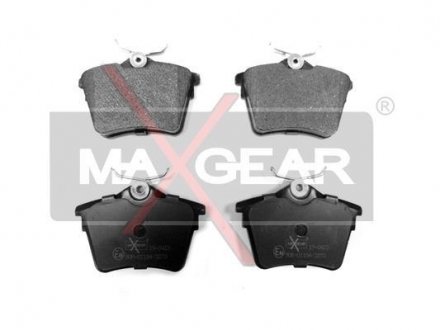 Тормозные колодки, дисковый тормоз (набор) MAXGEAR 190423