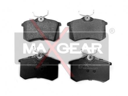 Тормозные колодки, дисковый тормоз (набор) MAXGEAR 190429