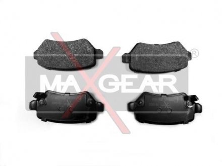 Гальмівні колодки, дискове гальмо (набір) MAXGEAR 190450