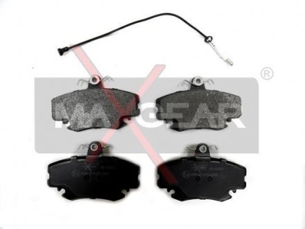 Тормозные колодки, дисковый тормоз (набор) MAXGEAR 190459