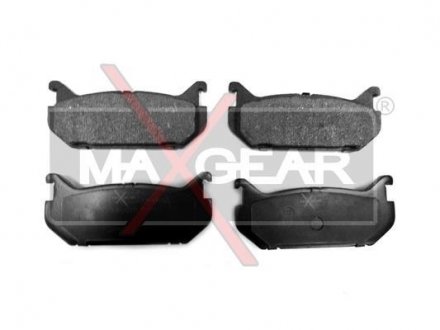 Тормозные колодки, дисковый тормоз (набор) MAXGEAR 190460