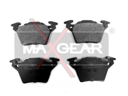 Тормозные колодки, дисковый тормоз (набор) MAXGEAR 190469