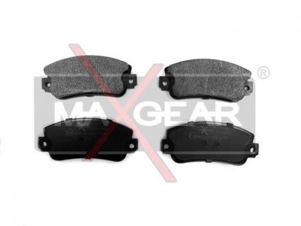 Тормозные колодки, дисковый тормоз (набор) MAXGEAR 190482
