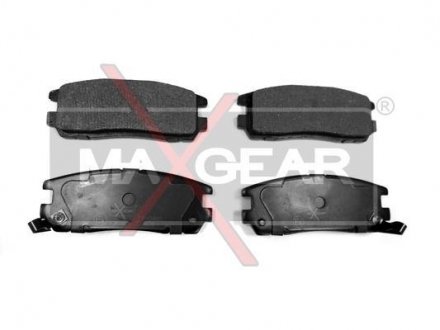 Тормозные колодки, дисковый тормоз (набор) MAXGEAR 190483