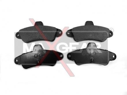 Тормозные колодки, дисковый тормоз (набор) MAXGEAR 190496