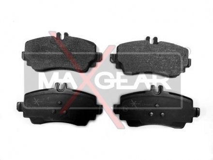 Гальмівні колодки, дискове гальмо (набір) MAXGEAR 190498