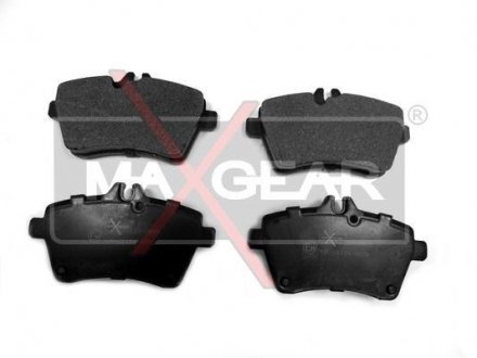 Тормозные колодки, дисковый тормоз (набор) MAXGEAR 190499