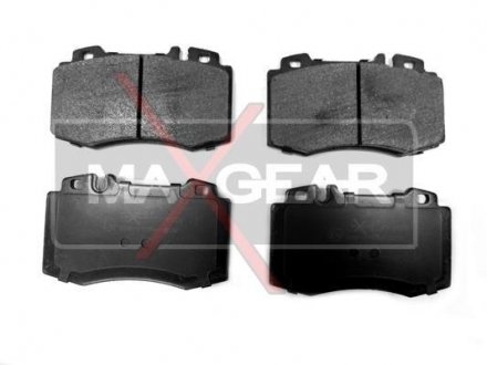 Тормозные колодки, дисковый тормоз (набор) MAXGEAR 190500