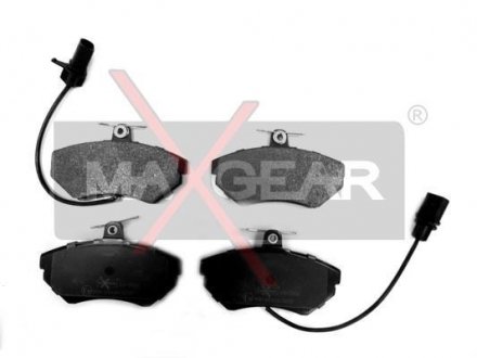 Тормозные колодки, дисковый тормоз (набор) MAXGEAR 190506