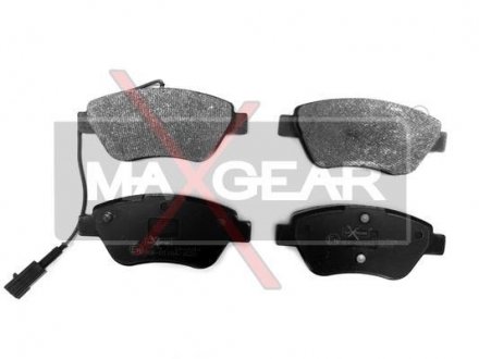 Тормозные колодки, дисковый тормоз (набор) MAXGEAR 190514
