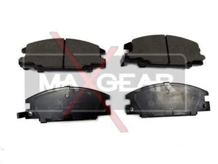 Тормозные колодки, дисковый тормоз (набор) MAXGEAR 190537