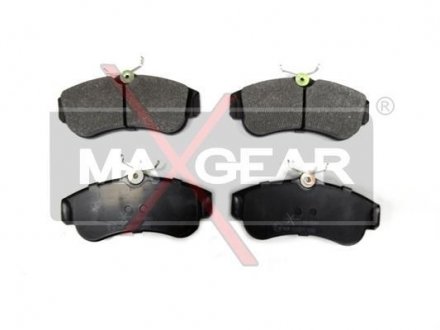 Тормозные колодки, дисковый тормоз (набор) MAXGEAR 190544