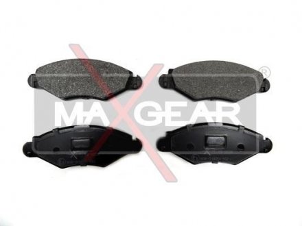 Тормозные колодки, дисковый тормоз (набор) MAXGEAR 190556