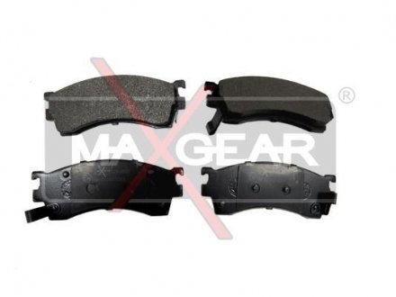 Тормозные колодки, дисковый тормоз (набор) MAXGEAR 190565