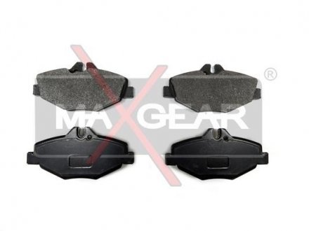 Тормозные колодки, дисковый тормоз (набор) MAXGEAR 190572
