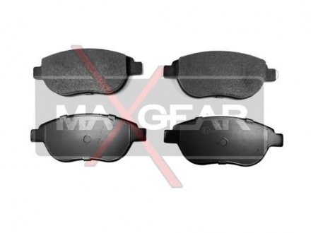 Тормозные колодки, дисковый тормоз (набор) MAXGEAR 190576