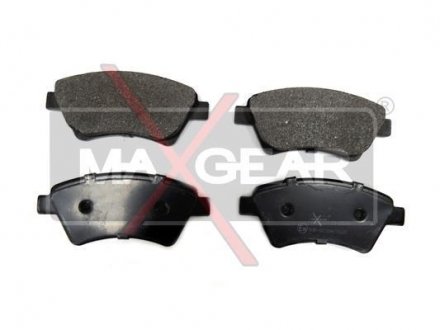 Тормозные колодки, дисковый тормоз (набор) MAXGEAR 190579