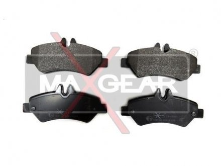 Тормозные колодки, дисковый тормоз (набор) MAXGEAR 190580