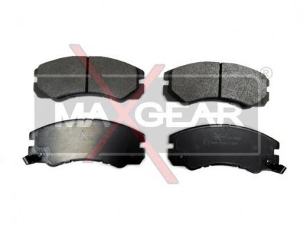 Тормозные колодки, дисковый тормоз (набор) MAXGEAR 190581