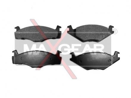 Тормозные колодки, дисковый тормоз (набор) MAXGEAR 190583
