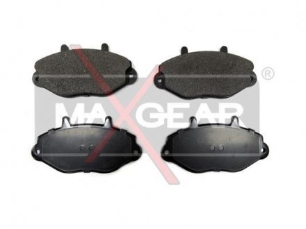 Гальмівні колодки, дискове гальмо (набір) MAXGEAR 190589