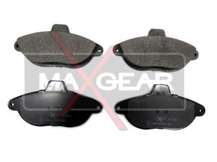 Тормозные колодки, дисковый тормоз (набор) MAXGEAR 190591