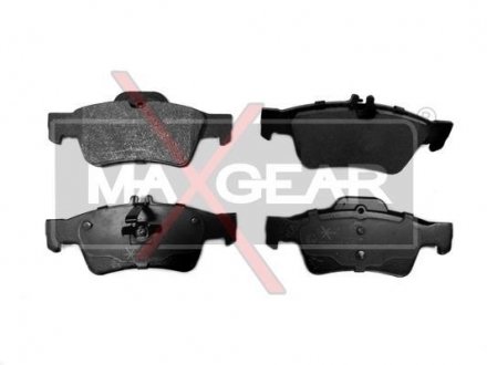 Тормозные колодки, дисковый тормоз (набор) MAXGEAR 190593