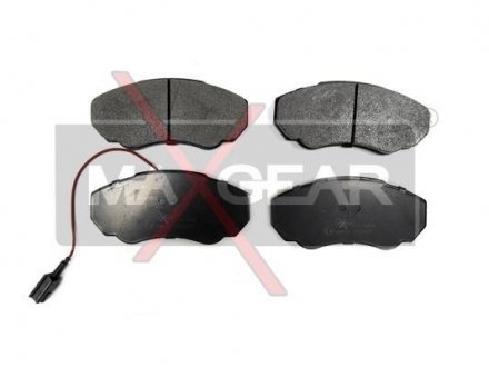 Тормозные колодки, дисковый тормоз (набор) MAXGEAR 190594