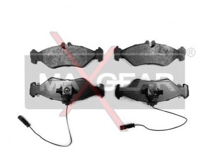 Тормозные колодки, дисковый тормоз (набор) MAXGEAR 190597