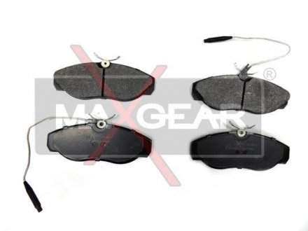 Тормозные колодки, дисковый тормоз (набор) MAXGEAR 190611