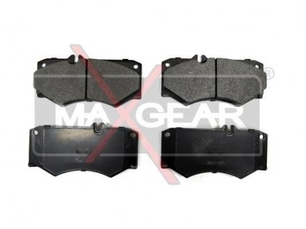 Тормозные колодки, дисковый тормоз (набор) MAXGEAR 190618