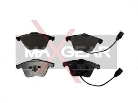 Тормозные колодки, дисковый тормоз (набор) MAXGEAR 190634