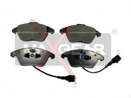 Тормозные колодки, дисковый тормоз (набор) MAXGEAR 190638