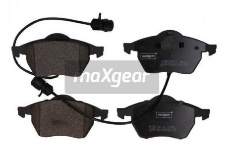Тормозные колодки, дисковый тормоз (набор) MAXGEAR 190659