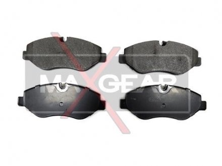 Тормозные колодки, дисковый тормоз (набор) MAXGEAR 190666