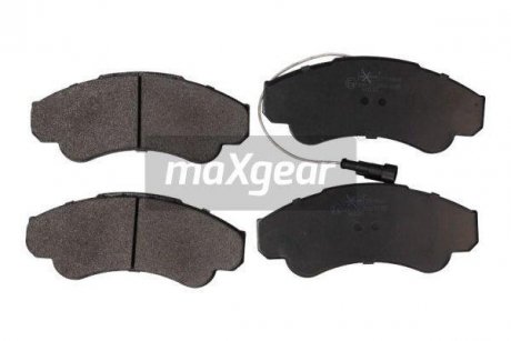 Тормозные колодки, дисковый тормоз (набор) MAXGEAR 190668