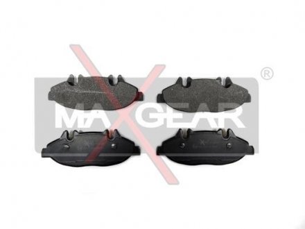 Тормозные колодки, дисковый тормоз (набор) MAXGEAR 190669