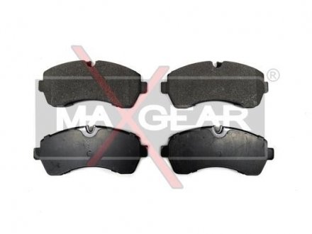 Тормозные колодки, дисковый тормоз (набор) MAXGEAR 190675