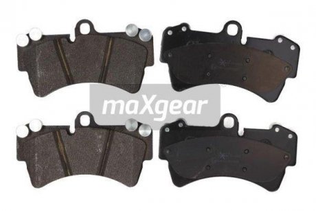 Гальмівні колодки, дискове гальмо (набір) MAXGEAR 190862