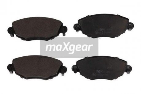 Тормозные колодки, дисковый тормоз (набор) MAXGEAR 190876