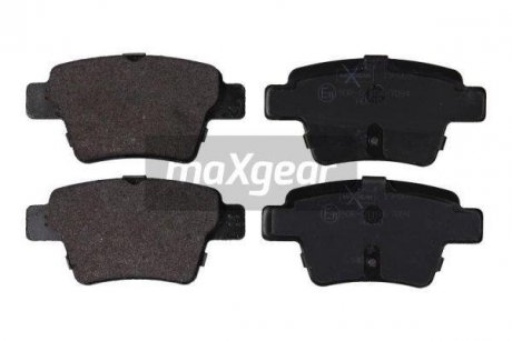 Тормозные колодки, дисковый тормоз (набор) MAXGEAR 190897