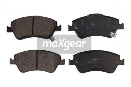 Тормозные колодки, дисковый тормоз (набор) MAXGEAR 190901